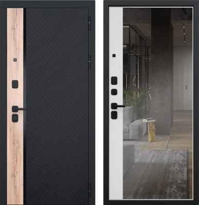 Дверь Фрегат с зеркалом