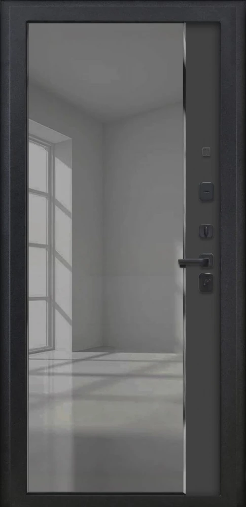 Входная дверь ДвериПРО L-43 ФЛЗ-618 черный кварц DPRO220908 внутренняя сторона